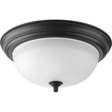Load image into Gallery viewer, Progress Lighting P3925-80 13.25&quot; 2-Light Forged Black Flushmount
