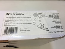 Load image into Gallery viewer, Glacier Bay 67070-0801 Pavilion 1-Handle Pull-Down Sprayer Kitchen Faucet
