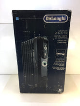 Load image into Gallery viewer, DeLonghi EW7707CB Portable Oil-Filled 7-Fin Radiator, Black
