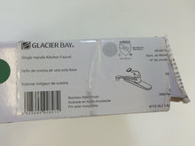 Load image into Gallery viewer, Glacier Bay 67552-1008D2 1-Handle Standard Kitchen Faucet, Stainless Steel

