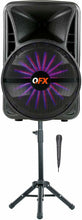 Load image into Gallery viewer, QFX PBX-12SM 12&quot; Bluetooth FM Smart App Party Controlled Speaker
