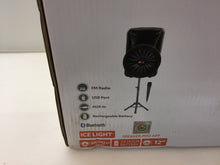 Load image into Gallery viewer, QFX PBX-12SM 12&quot; Bluetooth FM Smart App Party Controlled Speaker
