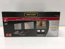 Load image into Gallery viewer, Defiant 270 Degree Bronze Motion Outdoor Integrated LED Flood Light CD-5909-BZ
