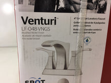 Load image into Gallery viewer, Pfister LF-048-VNGS Venturi 4&quot; Centerset 2-Handle Bath Faucet Brushed Nickel
