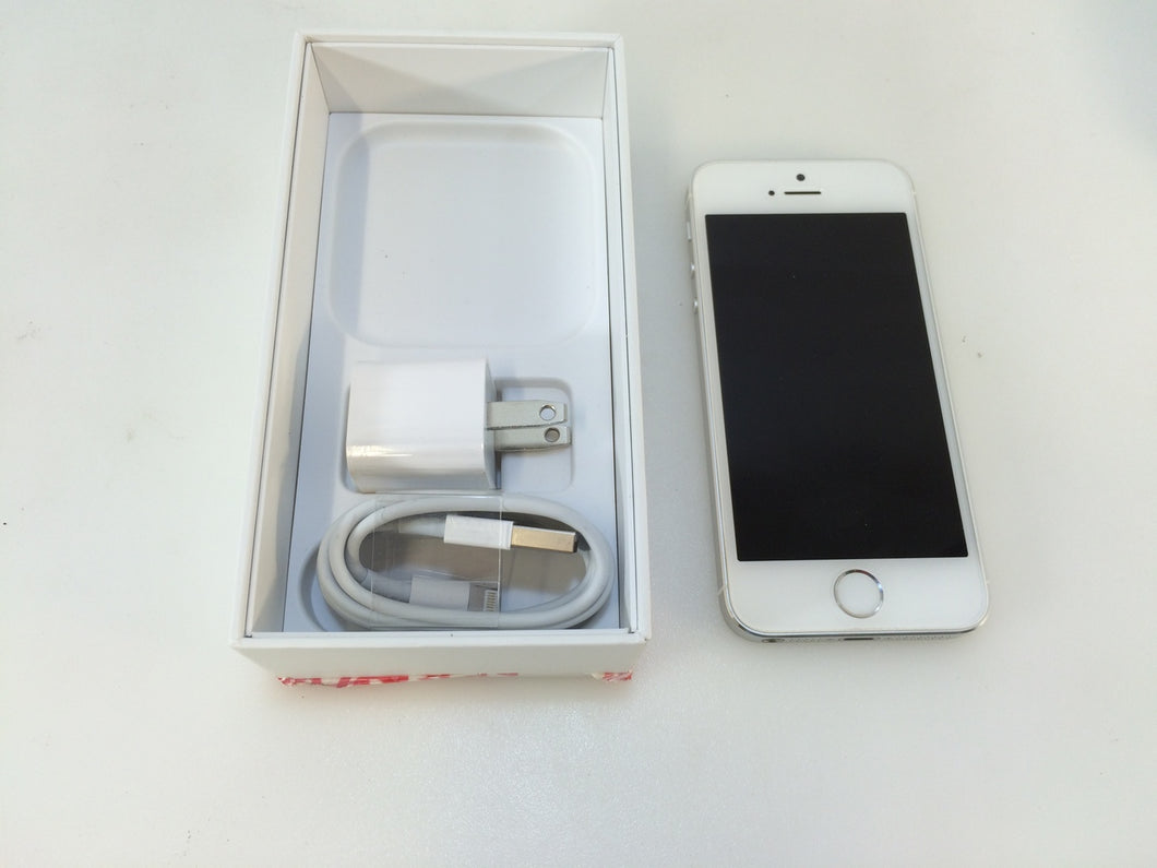 Apple iPhone 5S 16GB Unlocked Smartphone Silver A1533 ME342LL/A