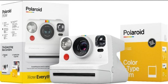 Polaroid PRD_6025 Now Bundle i-Type Instant Camera - White