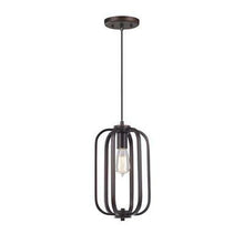 Load image into Gallery viewer, Monteaux Lighting 1-Light Bronze Metal Pendant YLT1837P1A
