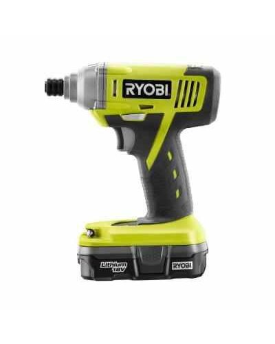 Ryobi P1870 One+ 18-volt Lithium-ion 1/4 In. Cordless Impact Driver Kit