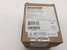 Load image into Gallery viewer, Speakman S-2252-PN 3-Spray 2.8&quot; Single Wall Mount Fixed Adjustable Shower Head
