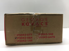 Load image into Gallery viewer, George Kovacs Saber 2-Light Brushed Nickel Wall Sconce P5042-084
