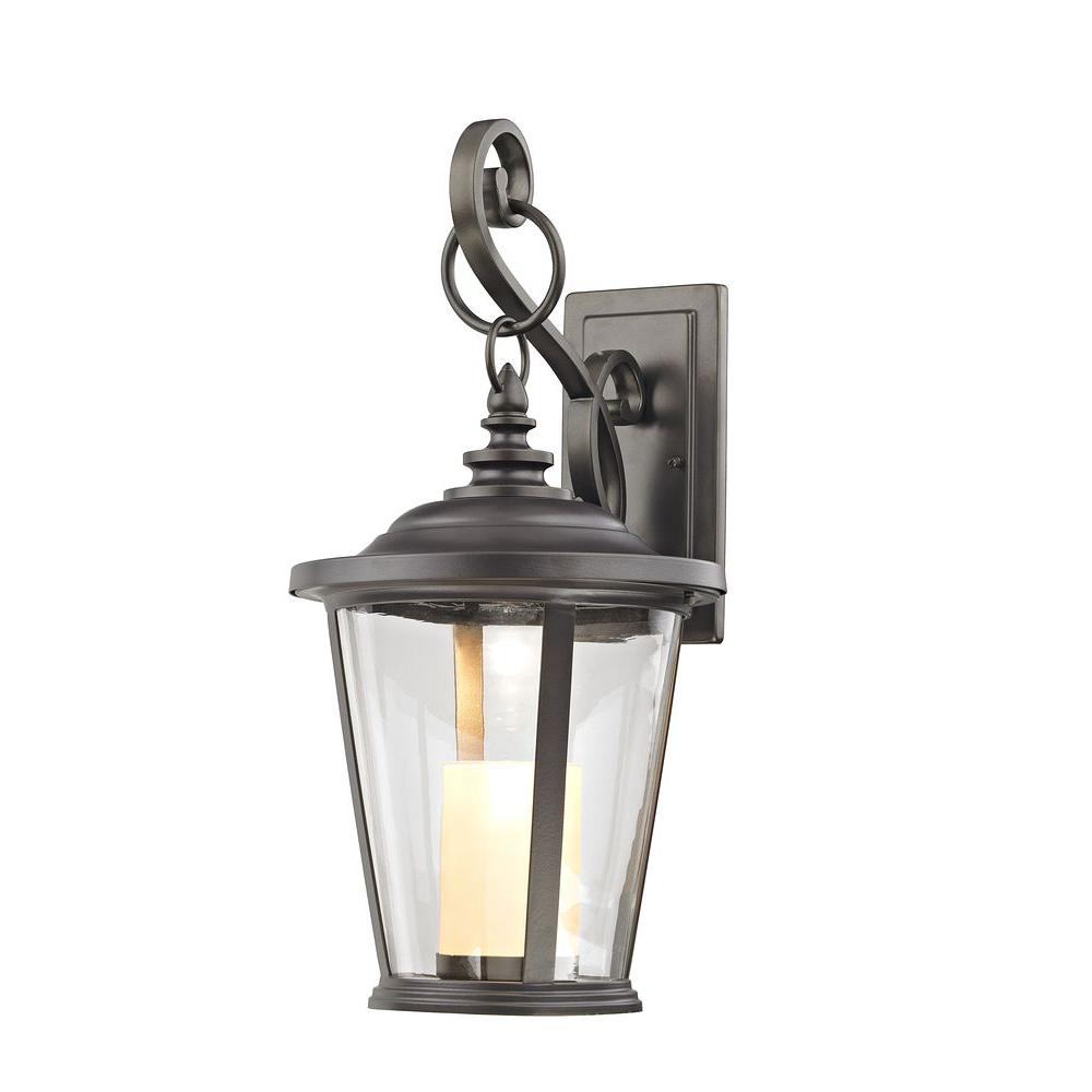 Home Decorators HD-1197-LED Oil-Rubbed Bronze LED Medium Wall Mount 1001852382