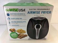 Load image into Gallery viewer, GoWISE USA GW22622 3.7 Qt. Dial Control Air Fryer
