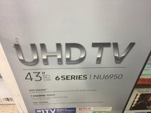Load image into Gallery viewer, Samsung UN43NU6950B 43&quot; 4K UHD Smart LED TV

