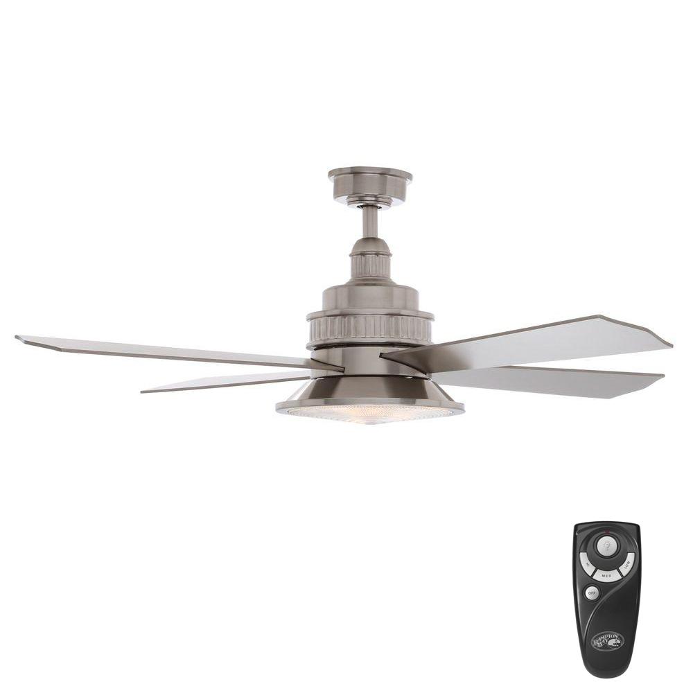 Hampton Bay Valle Paraiso 14035 Brushed Nickel 52