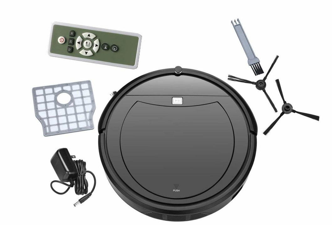 TechComm BV-01 Robot Vacuum Cleaner for Sweeping Vacuuming with Remote Control