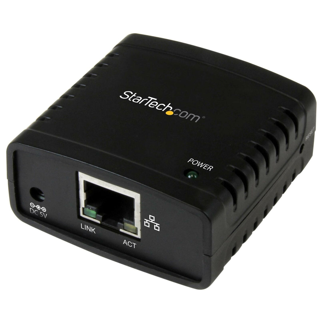 Startech 10/100Mbps Ethernet to USB 2.0 Network LPR Print Server