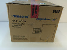 Load image into Gallery viewer, Panasonic FV-11VQCL6 Deluxe 110 CFM Ceiling Exhaust Fan with Light
