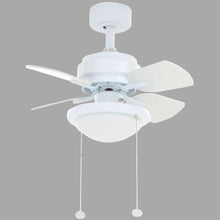 Load image into Gallery viewer, Hampton Bay AL508-WH Metarie 24&quot; White Ceiling Fan 795970
