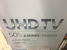Load image into Gallery viewer, Samsung UN50NU6950FXZA 50&quot; 4K UHD LED LCD TV
