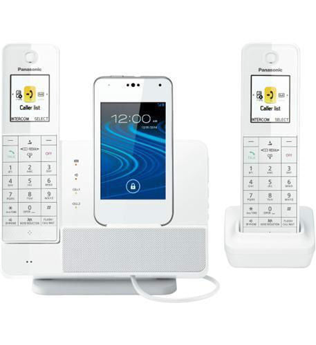 Panasonic KX-PRD262W Link2Cell Dock Style Bluetooth 2 Handsets White