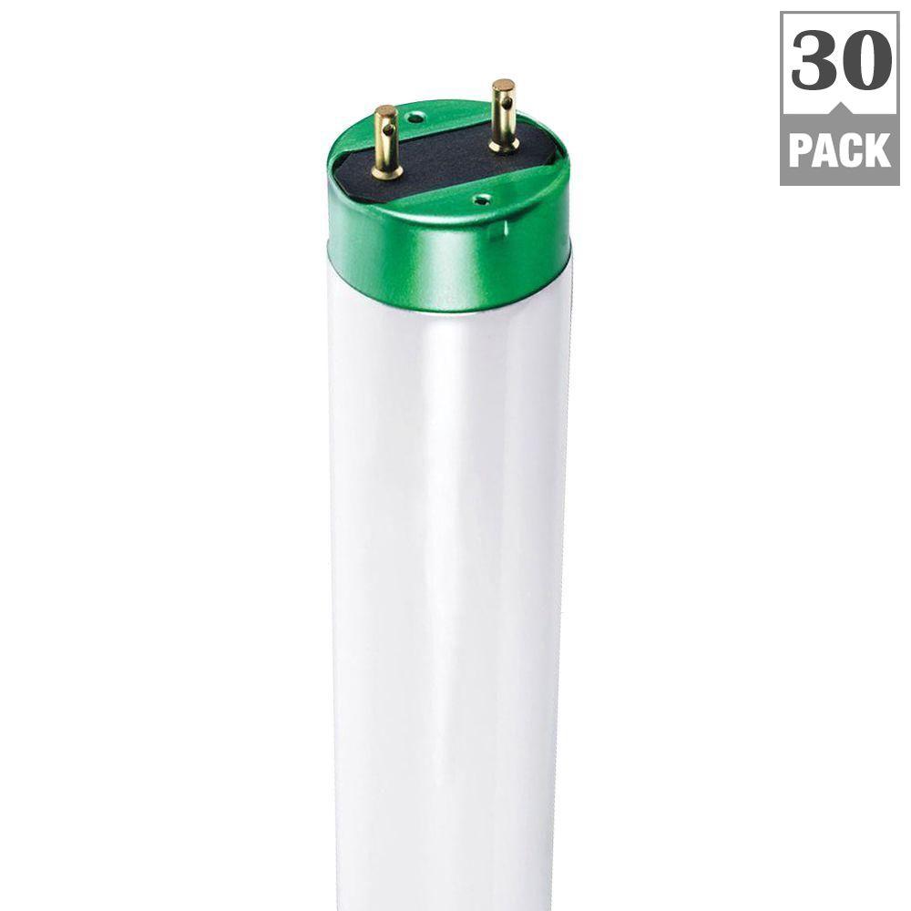Philips 434480 4' T8 32W Neutral 3500K Alto Linear Fluorescent Light Bulb 30-pk