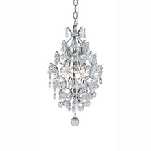 Load image into Gallery viewer, Hampton Bay 3-Light Chrome Crystal Branches Pendant 1000051534
