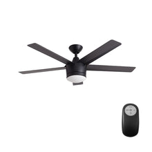 Load image into Gallery viewer, HDC SW1422MBK Merwry 52&quot; Integrated Black Ceiling Fan 1001236066
