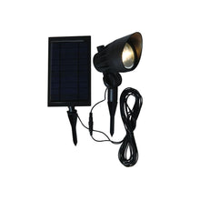 Load image into Gallery viewer, Hampton Bay NXT-3149 Solar Black LED Outdoor Spotlight 1001486802

