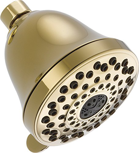Delta 52626-PB-PK Premium Massage 7-Setting Shower Head, Polished Brass