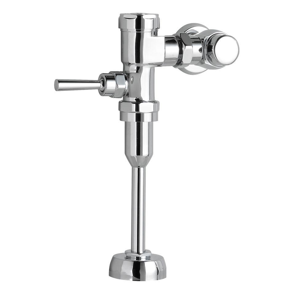 American Standard 6045.101.002 1.0GPF Manual Urinal Flush Valve Top Spud Chrome