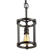 Load image into Gallery viewer, Home Decorators HD-1260-I Romaro Row 1-Light Aged Bronze Pendant 1001789665
