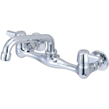 Load image into Gallery viewer, Central Brass 0047-UA Kitchen Faucet-On 8&quot; Centers in PVD Polished Chrome
