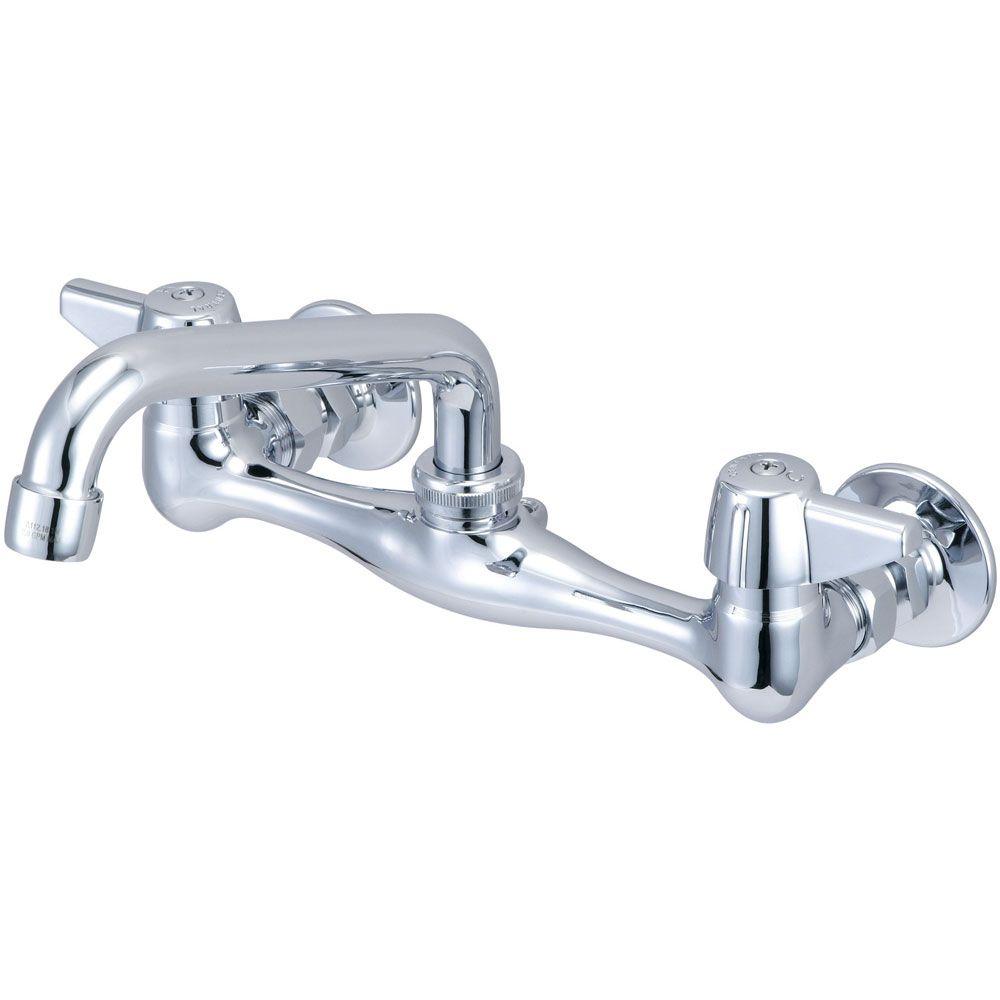 Central Brass 0047-UA Kitchen Faucet-On 8