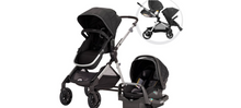 Load image into Gallery viewer, Evenflo Pivot Xpand Baby Stroller SafeMax Infant Car Seat Travel System Stallion
