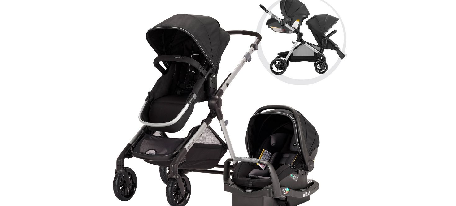 evenflo pivot xpand stallion Evenflo Pivot Xpand Stroller Car Seat Travel System