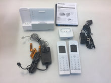 Load image into Gallery viewer, Panasonic KX-PRD262W Link2Cell Dock Style Bluetooth 2 Handsets White
