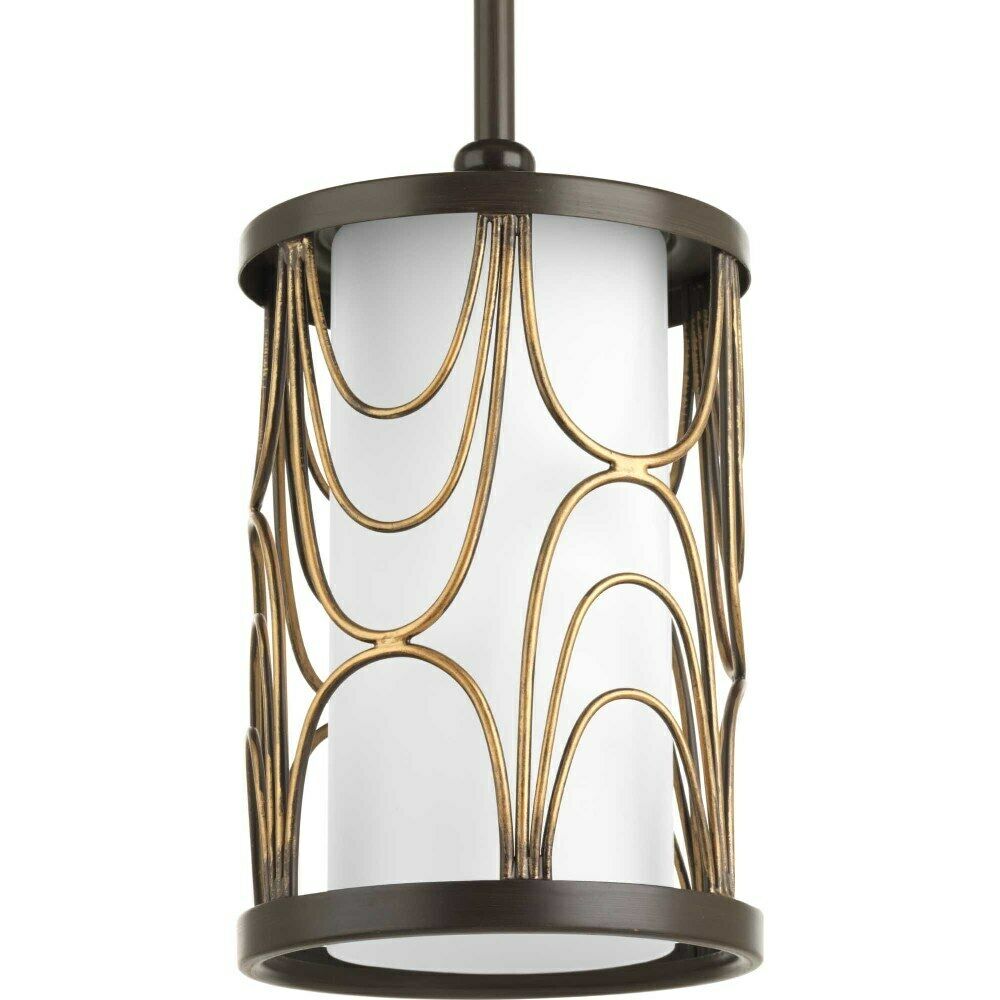 Progress Lighting Cirrine 1-Light Antique Bronze Mini Pendant P5082-20