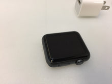 Load image into Gallery viewer, Apple Watch Series 1 42mm Aluminum Case Space Gray Sport Black Band MNNL2LL/A
