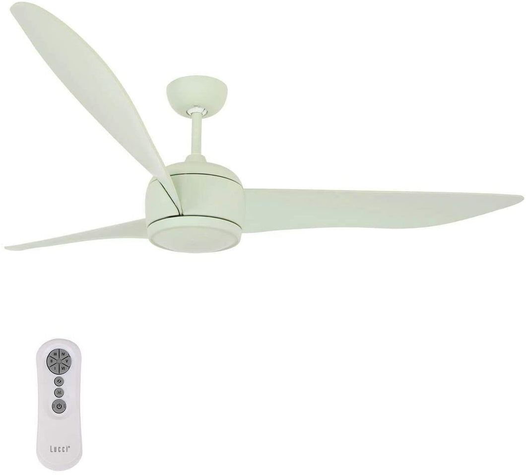 Lucci Air Nordic 56 in. 3-Blade Mint Ceiling Fan 21291301