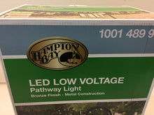 Load image into Gallery viewer, Hampton Bay 21405 Low-Voltage Bronze LED Landscape Path Light 1001489917
