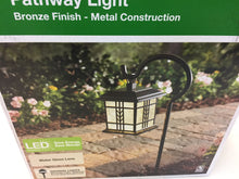 Load image into Gallery viewer, Hampton Bay 21405 Low-Voltage Bronze LED Landscape Path Light 1001489917
