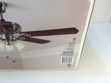 Load image into Gallery viewer, Hampton Bay AG524-BN Glendale 52&quot; Indoor Brushed Nickel Ceiling Fan
