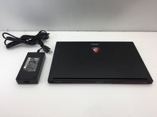 Load image into Gallery viewer, MSI Stealth Pro GS63VR 7RF 15.6&quot; i7-7700HQ 2.8Ghz 16GB 256GB SSD + 500GB GTX1060
