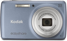 Load image into Gallery viewer, Kodak EasyShare M552 14MP 5x Optical Zoom 2.7&quot; LCD Digital Camera, Blue Gray
