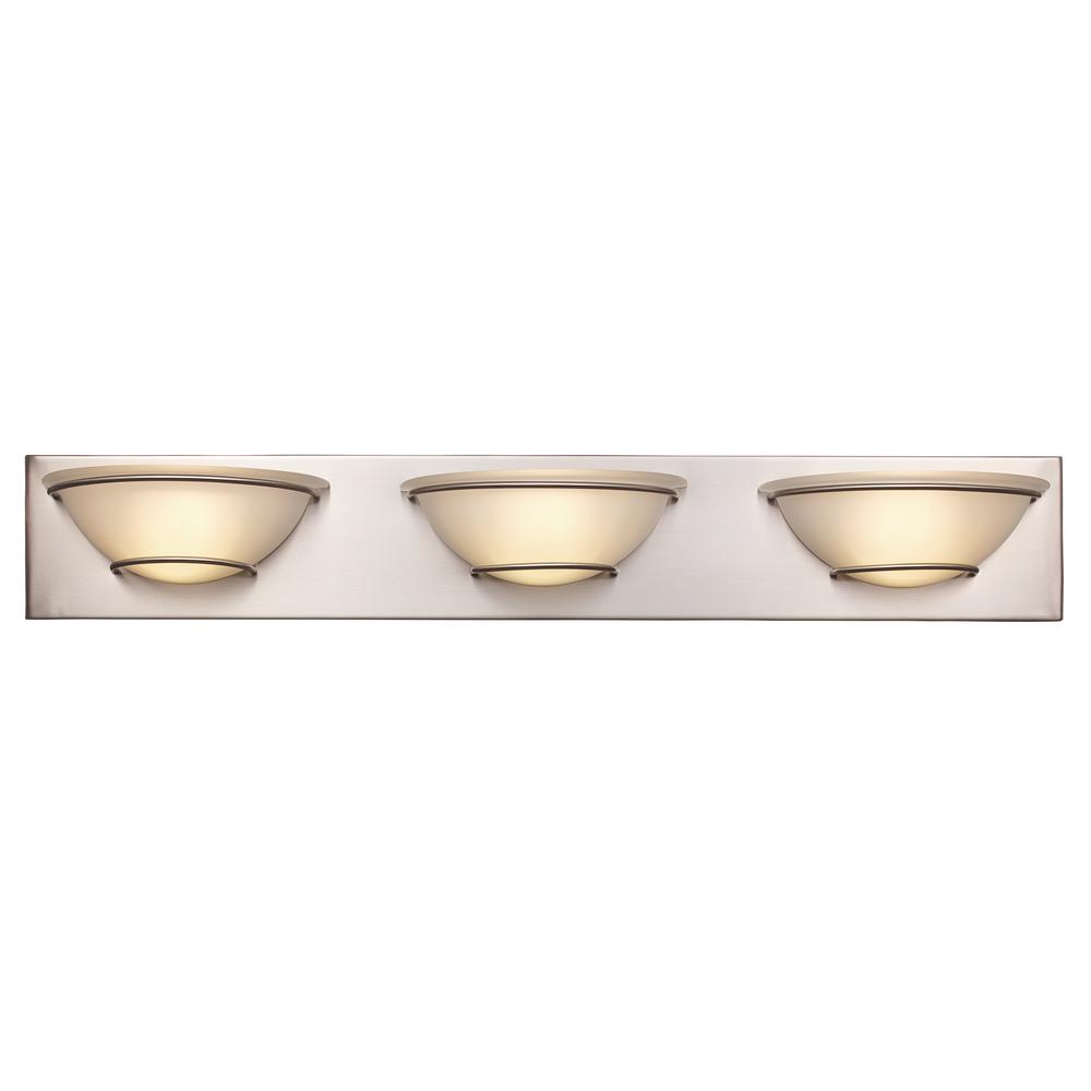 Trans Globe Lightning 20773BN Girard Brushed Nickel Integrated LED Bath Light