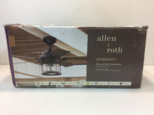 Load image into Gallery viewer, Allen+Roth 35158 Stonecroft 52&quot; Rust Downrod Or Close Mount Ceiling Fan 803776
