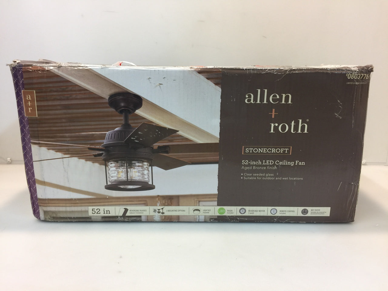 Allen Roth Stonecroft Ceiling Fan