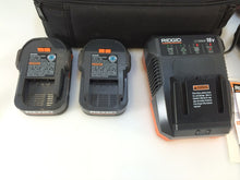 Load image into Gallery viewer, RIDGID R860052K 18-Volt Lithium-Ion 1/2 in. Cordless Compact Drill/Driver Kit
