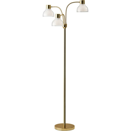 Adesso Presley 69 in. Gold Floor Lamp 3566-04