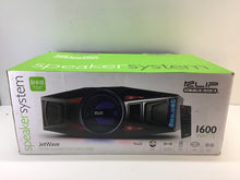 Load image into Gallery viewer, Klip Xtreme JetWave 2.1 Channel LED Bluetooth 1600W Speaker with Subwoofer, NOB
